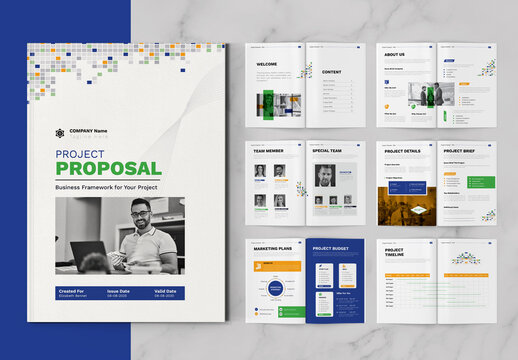 Project Proposal Template Layout