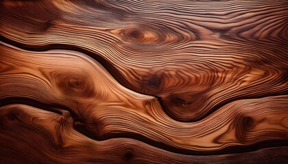 Fototapeta premium Polished wood texture with smooth grains