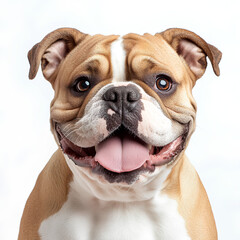 english bulldog portrait