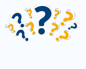 question mark sign template for problem solving query