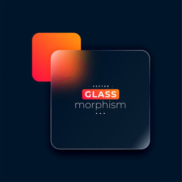 trendy glassmorphism background with glossy frosted efect