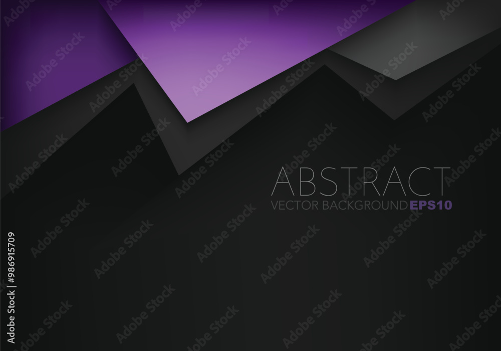 Fototapete graphic geometric triangle overlap vector layer background for text and message design