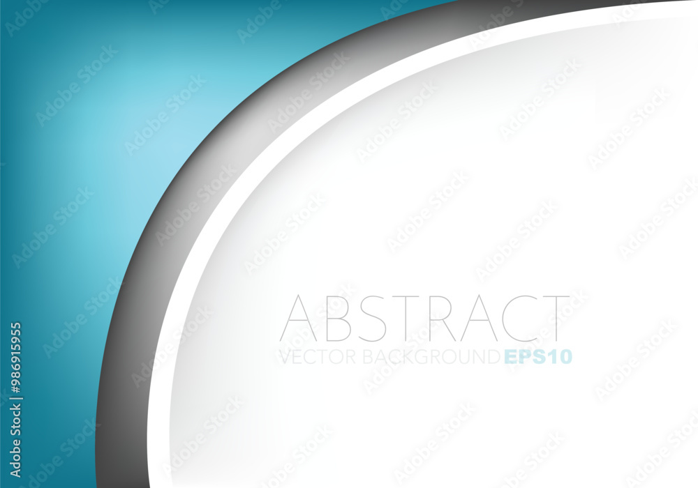 Fototapete graphic vector curve line overlap background for text and message design