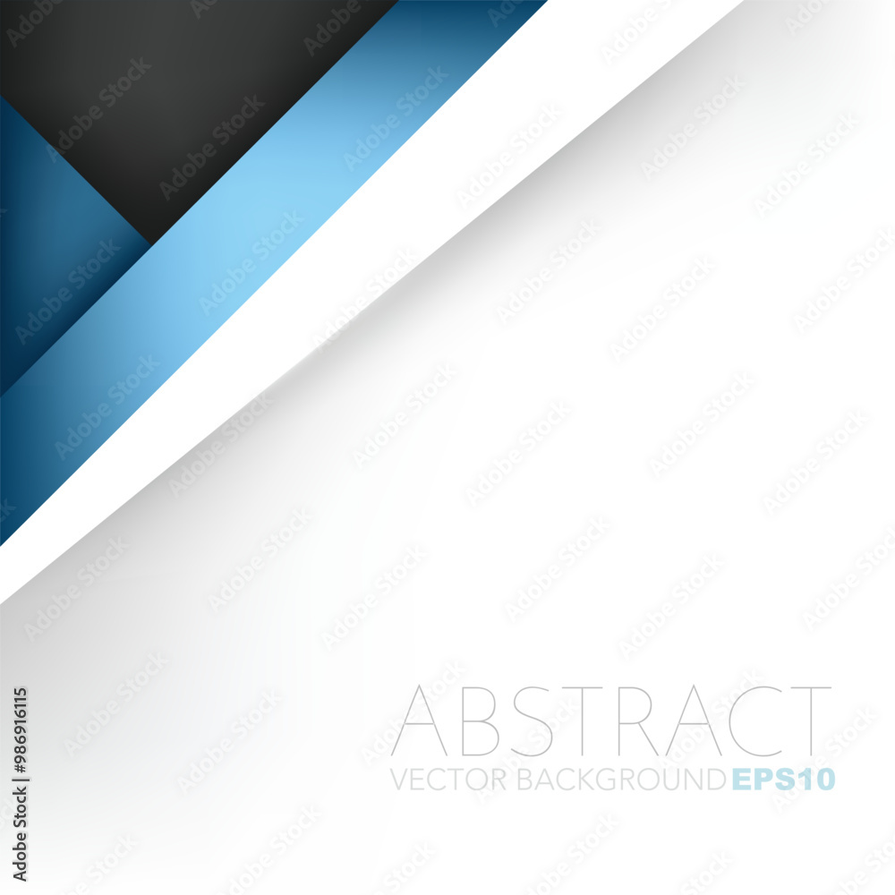 Fototapete graphic geometric triangle overlap vector layer background for text and message design