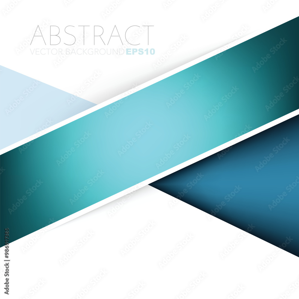 Fototapete graphic geometric triangle overlap vector layer background for text and message design