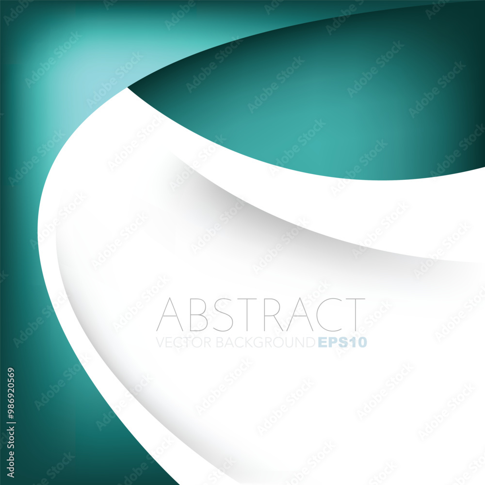 Fototapete graphic vector curve line overlap background for text and message design