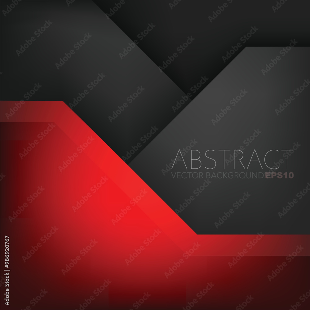 Fototapete graphic geometric triangle overlap vector layer background for text and message design