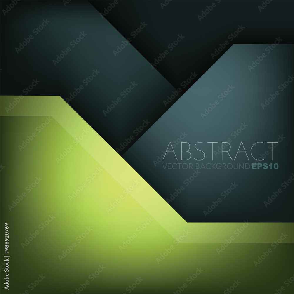 Fototapete graphic geometric triangle overlap vector layer background for text and message design