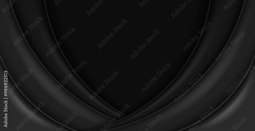 Canvas Prints abstract geometric black design monochrome dark gray banner pattern background