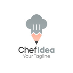 Chef Idea Logo Design Template. Good for Business, Agency, Community and Organization