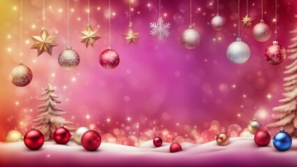 red christmas background