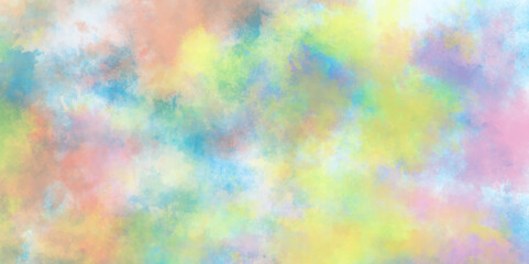blur holographic rainbow foil iridescent panoramic texture with cloudy stains, amazing colorful abstract watercolor texture, Holographic rainbow color paper texture.