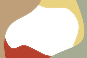 Colorful wavy illustration for background