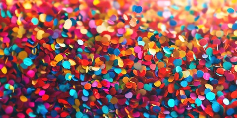 Confetti on Table
