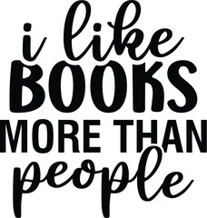 I Like Books More Than People