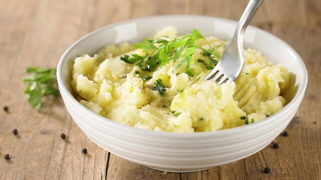 Mashed Potatoes with Butter and Parsley &ndash; Comfort Food with Fork