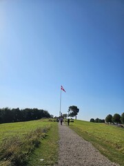 The historic Danish Dybbøl fortifications