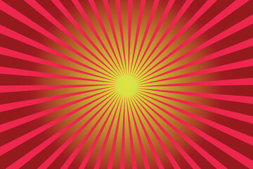 Obraz premium Abstract yellow sun rays background