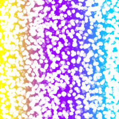 Yellow purple and blue gradient spotted glowing 90s background 