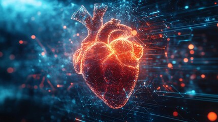 Electric blue fractal waves dance with glowing energy, creating a psychedelic backdrop of seamless light patterns