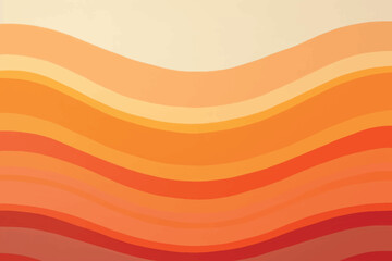 Fototapeta premium Vibrant abstract wavy gradient