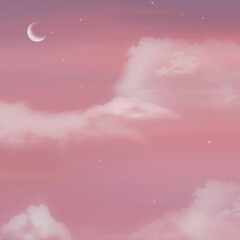 Pink sky