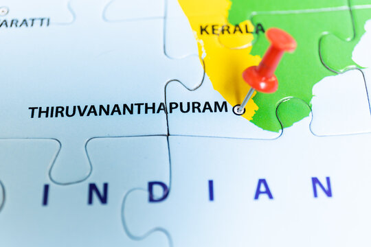 Political map of India