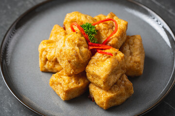Crispy salt and pepper Tofu