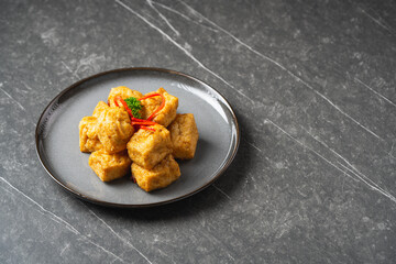 Crispy salt and pepper Tofu