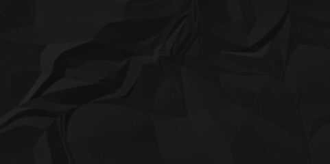 Abstract ripped Black paper crumpled texture. black fabric wrinkly craft ripped crushed cloth black blank crushed textured crumpled.