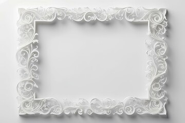 ornate frame with classic artistic engravings adding a touch of luxury to the design