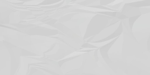 White crumple paper texture handmade macro background. crumple white paper texture abstract shape pattern with copy space Tileble wrinkled.