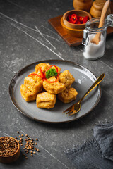 Crispy salt and pepper Tofu