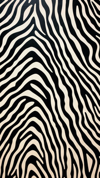 Zebra pattern abstract design