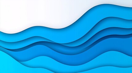 Bright blue background with abstract gradient effects