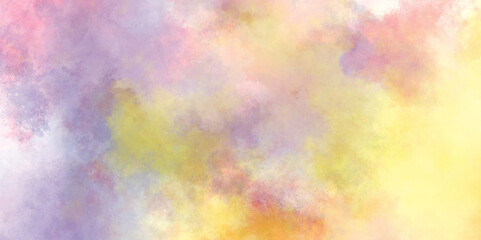 beautiful hues of soft multicolor in hand painted watercolor, Abstract colorful and bright painted watercolor background design, Abstract Painted Brush stroked painting of smooth watercolor.