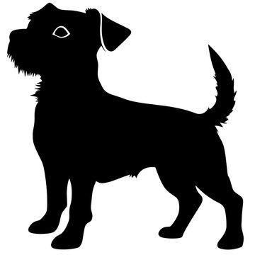 recommend clip art: silhouette of a jack russell terrier