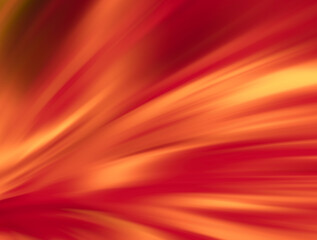 暗闇に燃え上がる赤い熱風が横にたなびく様子。 © SAIGLOBALNT