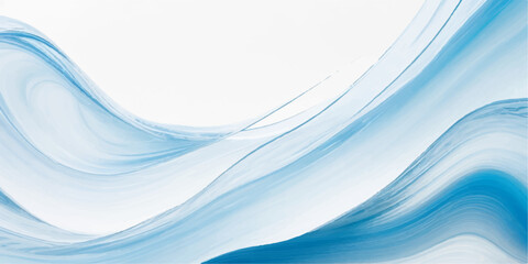 abstract deep blue and white abstract water color ocean wave texture background. Banner Graphic Resource as background for ocean wave and water wave abstract graphics	