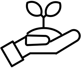Sprout Nature Line Icon