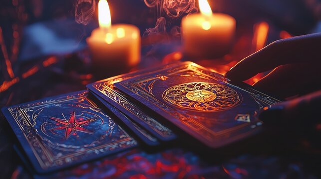Business tarot reading, mystical elements