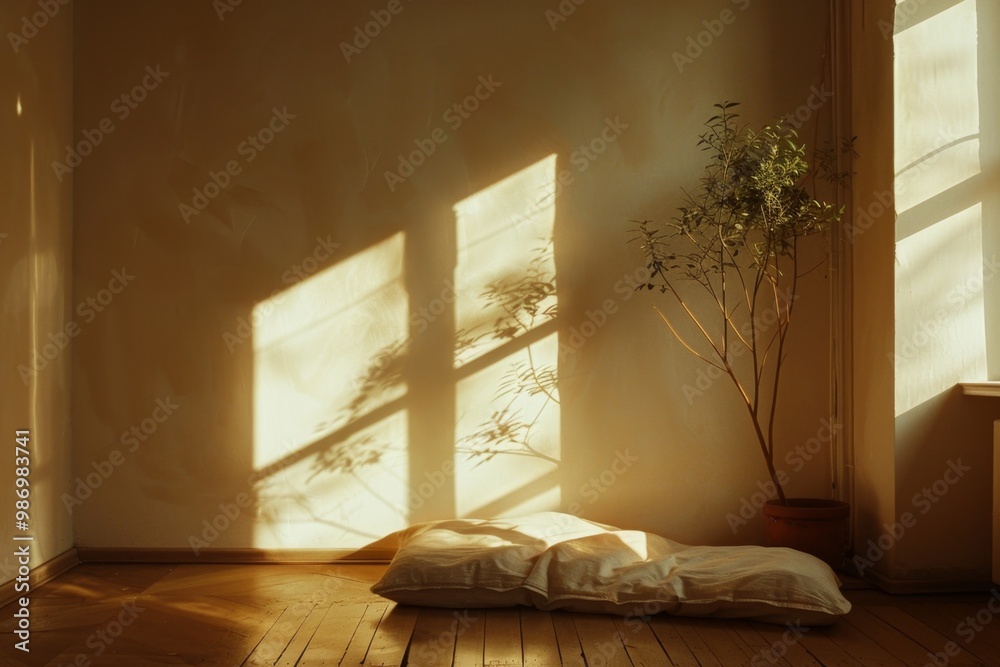 Poster sunlight stream through windows
