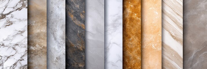 Fototapeta premium Smooth ceramic tile texture with glossy and matte finishes