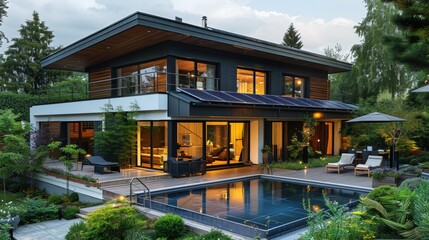 Obraz premium Modern Architecture House