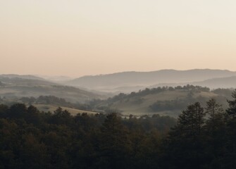 Obraz premium Autumn Glow in the Vosges Mountains