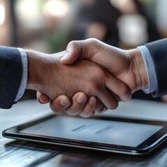 business people handshake