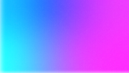 Color Gradient Background. Abstract Pink and Blue Color Blend. Grainy Texture.