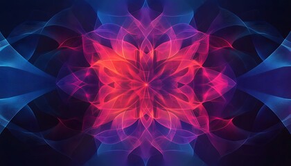 A colourfull vector abstract background featuring complex geometric patterns and smooth gradients. Perfect for digital art and graphic design projects, evoking depth and mystery
