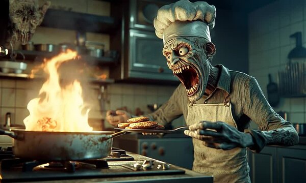 Zombie Chef Cooking