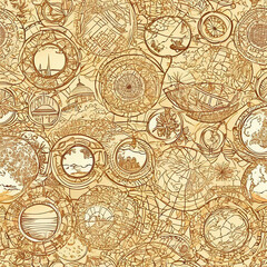 Fototapeta premium Wanderlust Unleashed: Exploring the World's Wonders